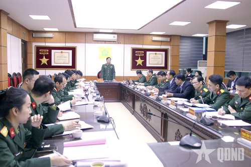 Lãnh đạo Tổng cục Hậu cần - Kỹ thuật kiểm tra Công ty cổ phần X20
