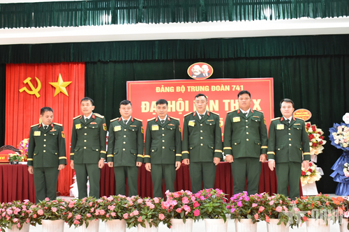 Đại hội Đảng bộ Trung đoàn 741 nhiệm kỳ 2025-2030