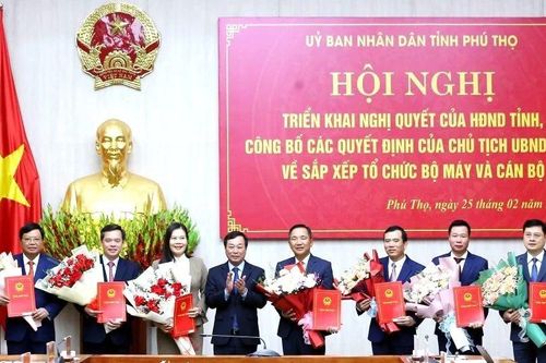 Chủ tịch UBND tỉnh Phú Thọ quyết định bổ nhiệm chức vụ 7 giám đốc các sở, ngành