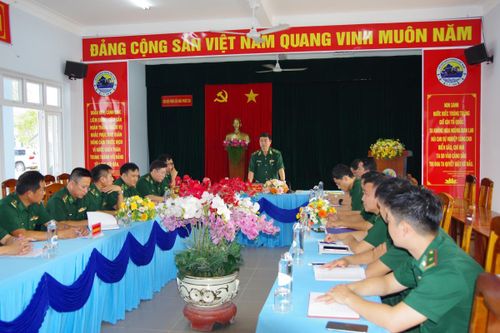 Kiểm tra công tác huấn luyện, sẵn sàng chiến đấu tại BĐBP Tây Ninh