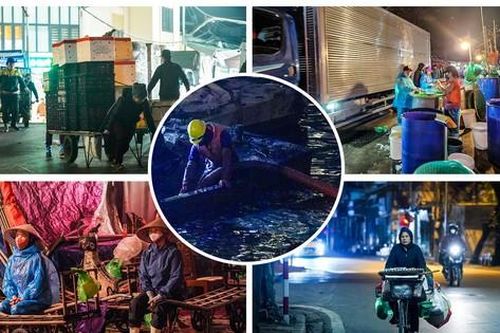 Những mảnh đời trắng đêm mưu sinh trong giá rét