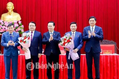 2 Giám đốc Sở được bầu giữ chức Phó Chủ tịch UBND tỉnh Nghệ An