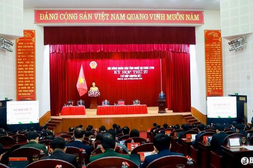 HĐND tỉnh Nghệ An họp quyết định sắp xếp bộ máy và thực hiện công tác nhân sự UBND tỉnh