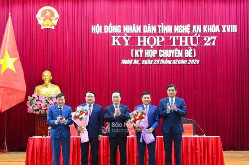 Nghệ An có 2 tân Phó Chủ tịch UBND tỉnh