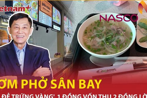 Bán cơm phở ở sân bay: Doanh nghiệp bỏ 1 đồng vốn để thu 2 đồng lời