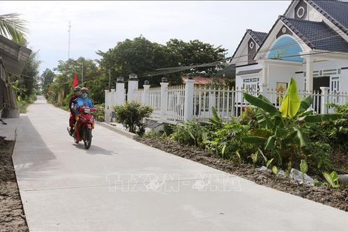 Đổi thay vùng cù lao hạ nguồn sông Hậu