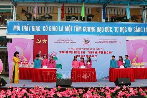 Phát động cuộc thi Bác Hồ với thiếu nhi - Thiếu nhi với Bác Hồ năm 2025