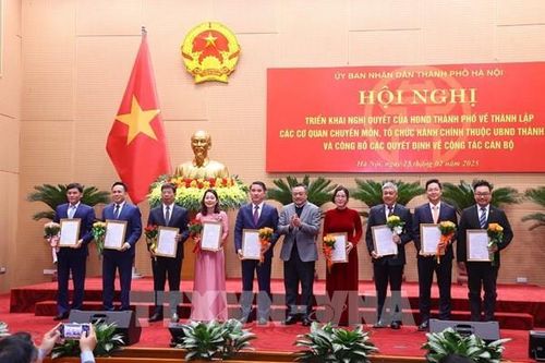 Hà Nội điều động, bổ nhiệm lãnh đạo các sở, ngành