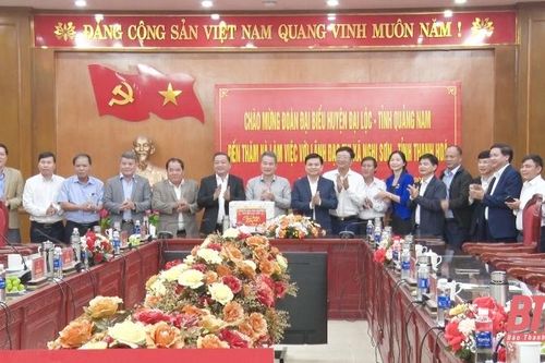 Thị xã Nghi Sơn - Huyện Đại Lộc: 65 năm nghĩa nặng, tình sâu