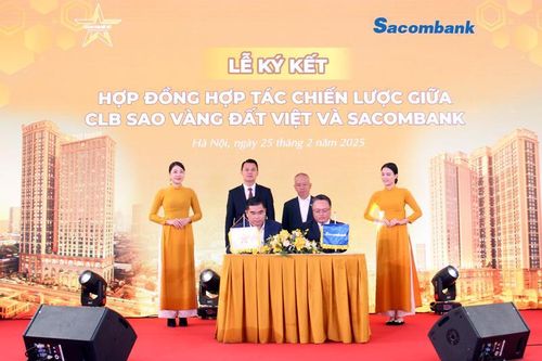 Sacombank ký kết hợp tác với nhiều doanh nghiệp để cùng nhau phát triển