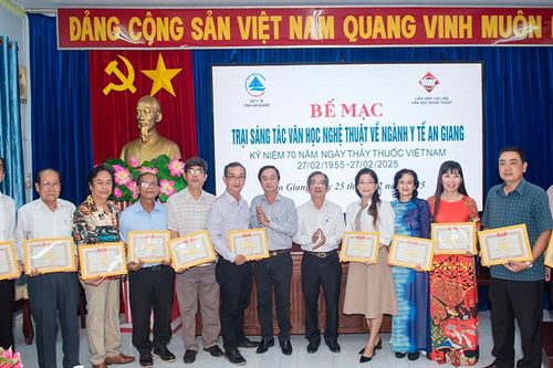 Bế mạc Trại sáng tác văn học nghệ thuật về ngành y tế