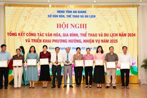 Triển khai nhiệm vụ ngành văn hóa, gia đình, thể thao và du lịch năm 2025