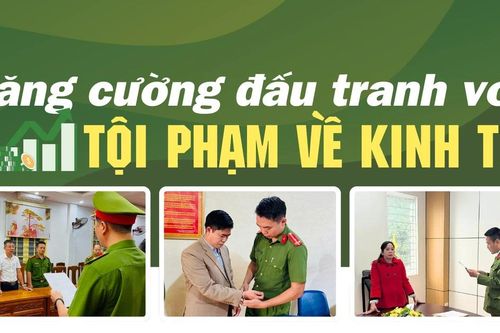 Tăng cường đấu tranh với tội phạm về kinh tế