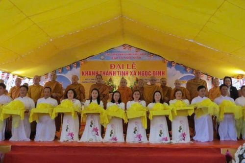 Bình Định: Khánh thành tịnh xá Ngọc Định sau hơn 7 năm xây dựng