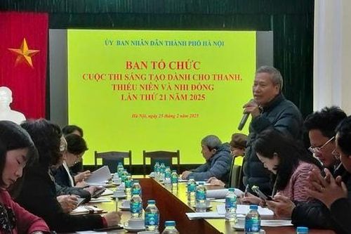 Phát động Cuộc thi Sáng tạo dành cho thanh, thiếu niên và nhi đồng thành phố Hà Nội lần thứ 21 năm 2025