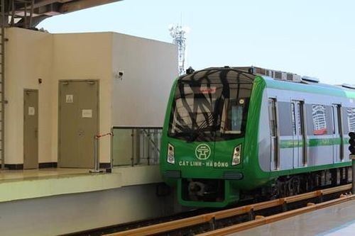 Tàu điện trên cao Cát Linh - Hà Đông lại gặp sự cố