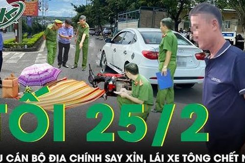 Tối 25/2: Cựu cán bộ địa chính ở Phú Quốc say xỉn, lái ô tô lấn làn tông người đi xe máy tử vong