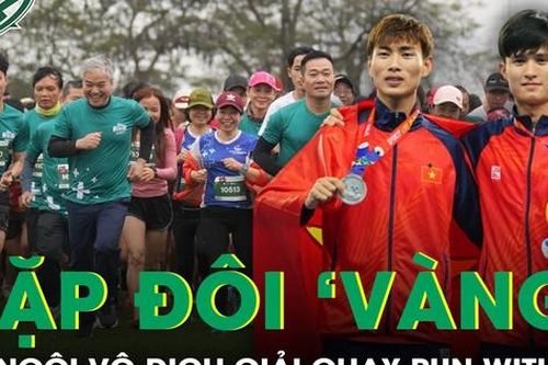 'Cặp đôi vàng' trong làng điền kinh lên ngôi vô địch giải chạy RUN WITH ME - Cộng đồng khỏe