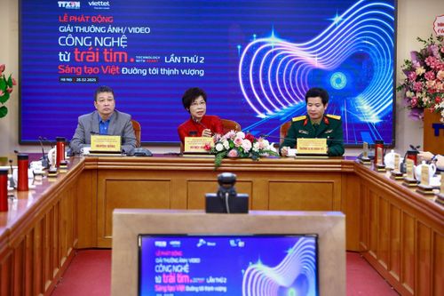 Phát động giải thưởng ảnh và video 'Công nghệ từ trái tim' lần thứ 2
