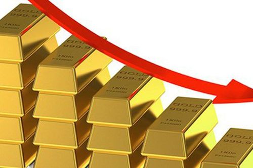 Giá vàng thế giới giảm xuống mức thấp nhất trong hơn một tuần