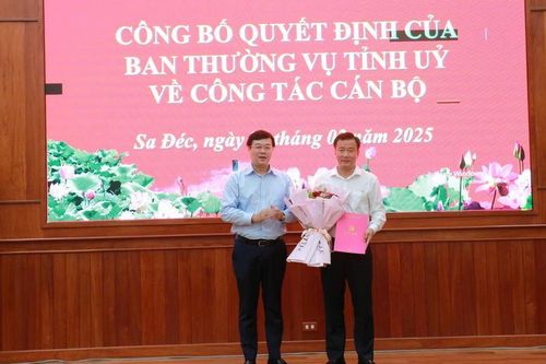 Đồng Tháp: Phó Chủ tịch UBND tỉnh giữ chức Bí thư Thành ủy Sa Đéc