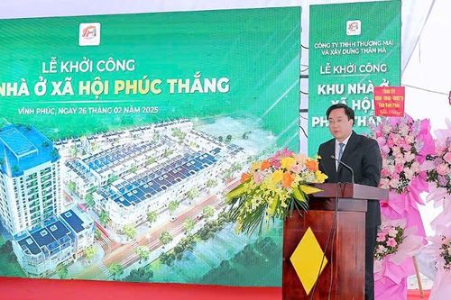 Khởi công khu nhà ở xã hội tại thành phố Phúc Yên