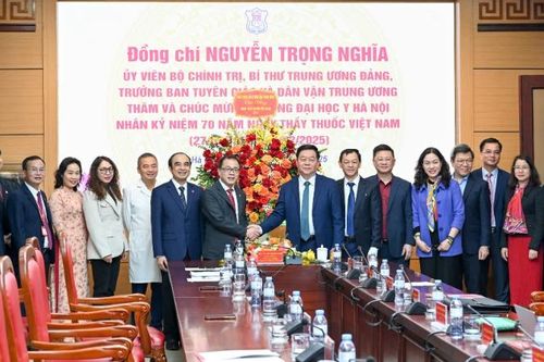 Phát triển Trường đại học Y Hà Nội ngang tầm các cơ sở nghiên cứu, đào tạo Y khoa hàng đầu khu vực và thế giới
