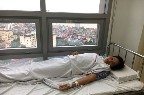 Đại úy QNCN Hoàng Thị Thành mong được giúp đỡ