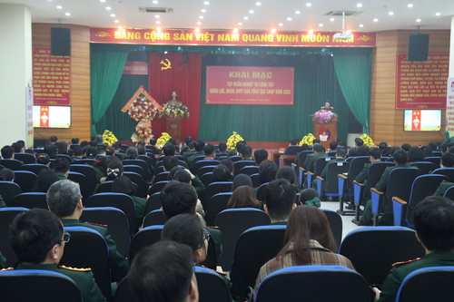 Tổng cục Công nghiệp Quốc phòng tổ chức tập huấn về công tác quân lực, tài chính