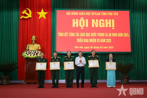 Phú Yên tổng kết công tác giáo dục quốc phòng và an ninh năm 2024