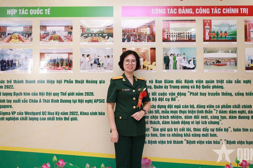 Nữ điều dưỡng quân y '3 giỏi'