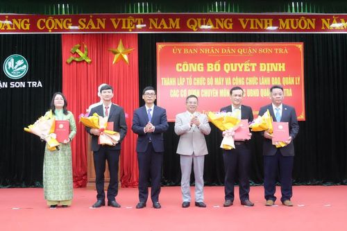 Các quận Sơn Trà, Thanh Khê triển khai các quyết định về sắp xếp, tổ chức bộ máy