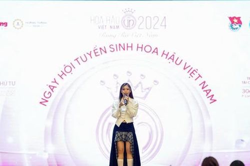 Hai ca sĩ GenZ 'đốt cháy' sân khấu Ngày hội tuyển sinh 'Hoa hậu Việt Nam' 2024 tại TP. HCM