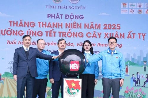 Nhiều hoạt động ý nghĩa tại Lễ phát động Tháng Thanh niên ở Thái Nguyên