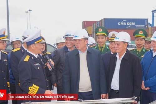 Kiểm tra các bến thuộc Cảng cửa ngõ quốc tế Hải Phòng tại Lạch Huyện