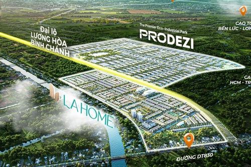 Bất động sản Long An cất cánh nhờ hạ tầng