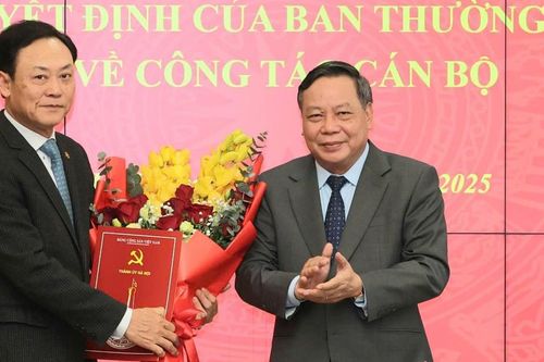 Hai giám đốc sở làm lãnh đạo Ban Tổ chức, Ban Nội chính Thành ủy Hà Nội