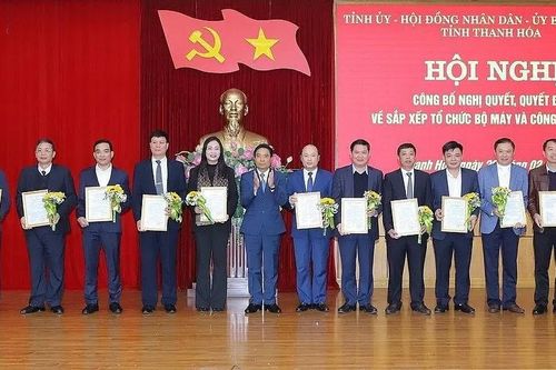 Thanh Hóa bổ nhiệm 5 giám đốc sở