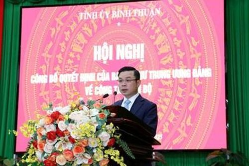 Bình Thuận có tân Chủ tịch UBND tỉnh 45 tuổi