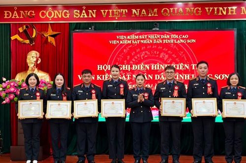 VKSND tỉnh Lạng Sơn: Biểu dương, tôn vinh những điển hình tiên tiến