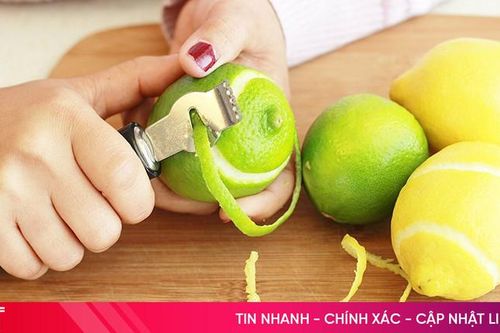 Những điều bạn ít biết về tác dụng tuyệt vời của vỏ chanh
