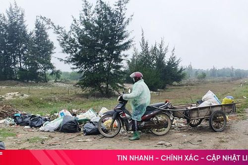 Người dân Thạch Trị 'kêu trời' vì rác bừa bãi ven đường