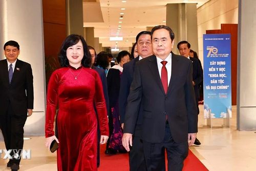 Chủ tịch Quốc hội Trần Thanh Mẫn dự Lễ Kỷ niệm 70 năm Ngày Thầy thuốc Việt Nam