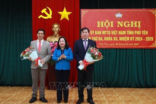 Hiệp thương chức danh Chủ tịch Ủy ban Mặt trận Tổ quốc Việt Nam tỉnh Phú Yên