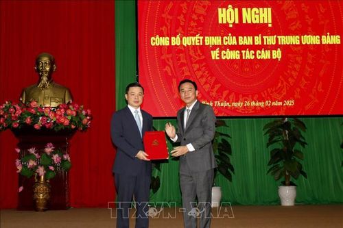 Ông Đỗ Hữu Huy giữ chức Phó Bí thư Tỉnh ủy Bình Thuận