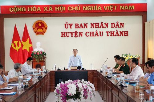 Châu Thành triển khai nhiệm vụ bảo đảm trật tự an toàn giao thông năm 2025