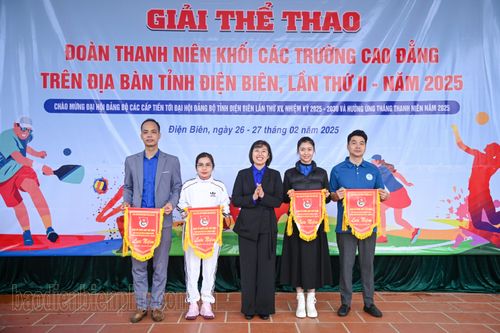 Hơn 150 vận động viên tham gia Giải thể thao Khối các trường cao đẳng tỉnh
