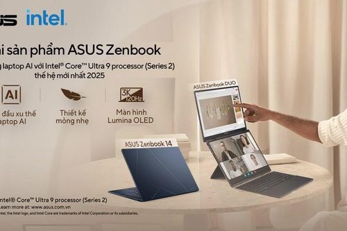 ASUS ra mắt laptop AI đầu tiên tại Việt Nam