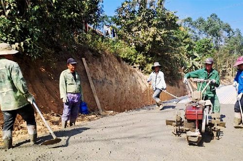 Cứng hóa đường giao thông: Động lực thúc đẩy phát triển nông thôn