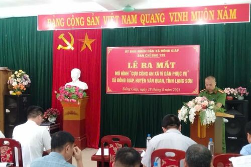 Khánh Khê: Cựu công an xã góp sức giữ gìn an ninh trật tự